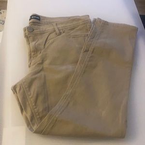 Express Denim Cropped Legging